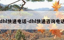 dhl快递电话-dhl快递咨询电话